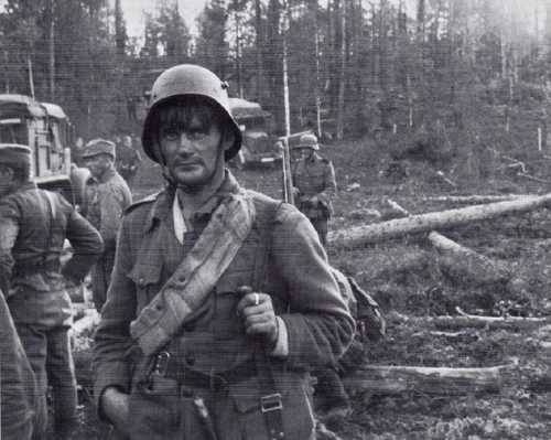Finnish scout patrol leader