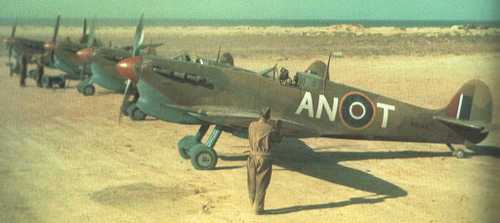 Spitfire in North Africa