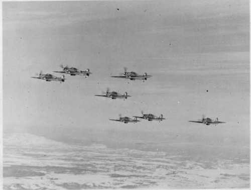 RCAF Hurricane XII Formation