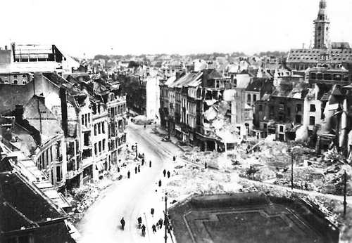 Place Foche,Leuven 1944