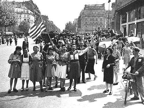 La Liberation ! Paris, 1944.