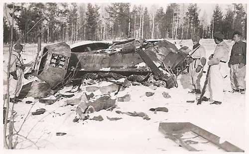 Destroyed T-34