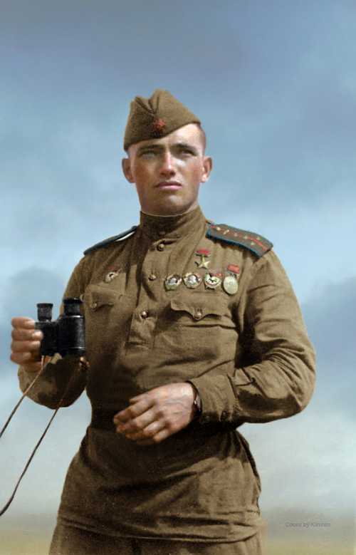 Hero of the Soviet Union Dmitry Nazarenko
