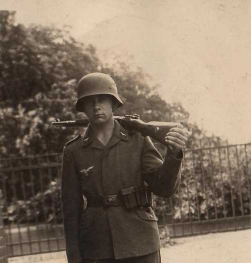Private Rudolf S. in Basic Training