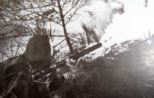 Polish flamethrower in action 1939