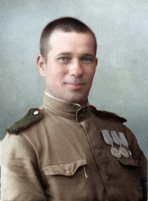 Russian Infantryman Petr Kuznetsov