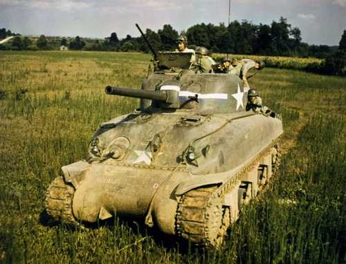 Sherman Tank Frontal