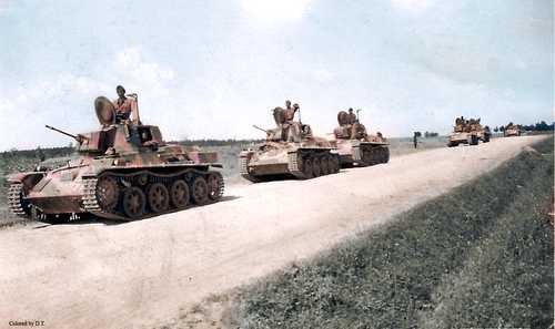 Hungarian M38 Toldi tank.