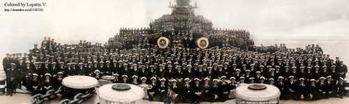15 October 1924 Battleship Hood Crew Photo.