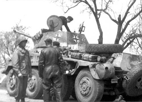 Panzerspähwagen “Puma", May 1945