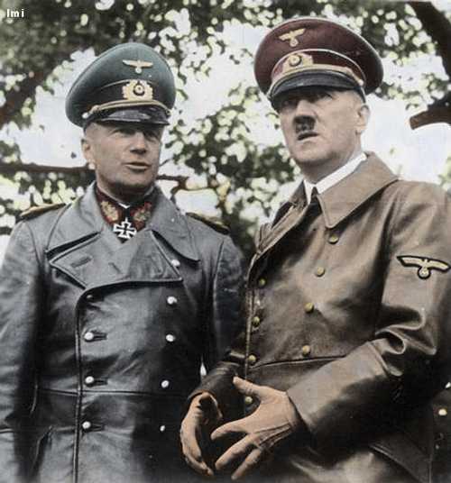 Adolf Hitler with Generalfeldmarschall Walther von Brauchitsch