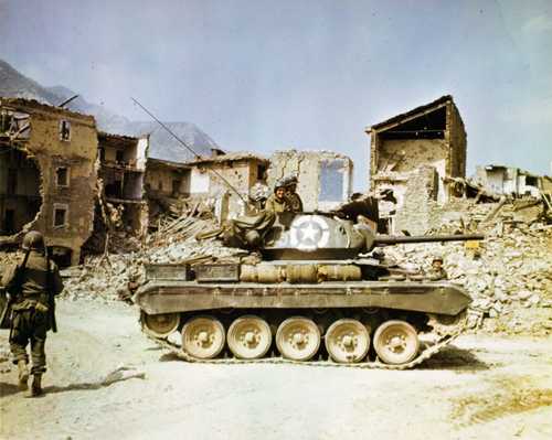 M-24 Chaffee Tank in Italy