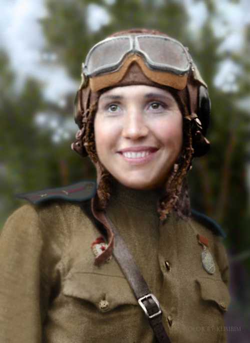 Fighter pilot Antonina Lebedeva (1916-1943)