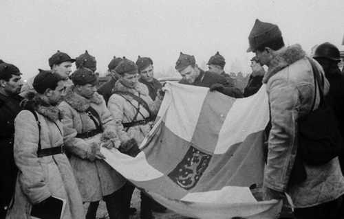 Winter War. A group of Soviet commanders
