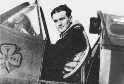 Spitfire Paddy  Finucane, Irish RAF fighter ace.