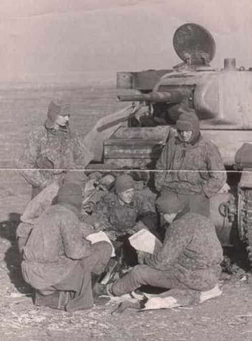 SS troops rest