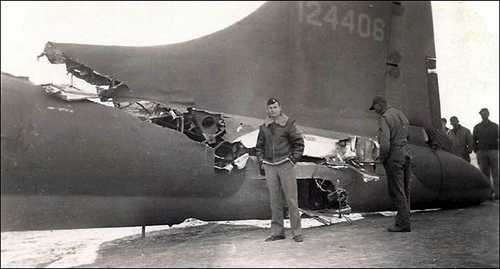 Tail of the B17