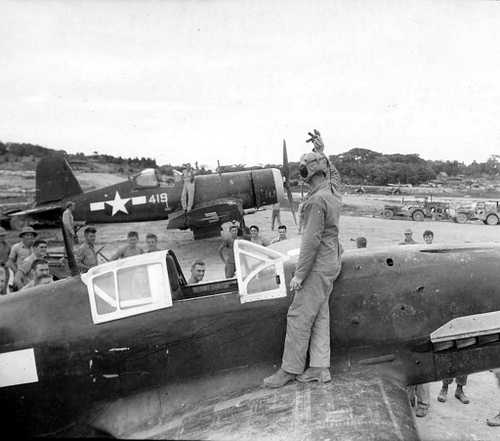 Captured Kawasaki Ki-61, okinawa 1945