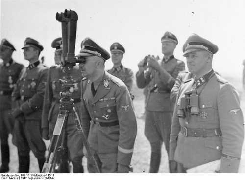 Himmler At The Front