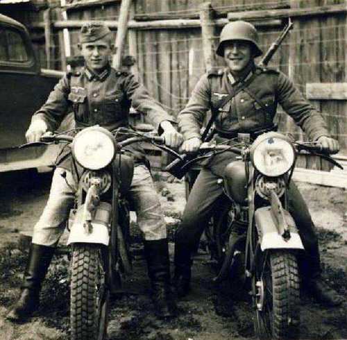 Motorcycle soldiers
