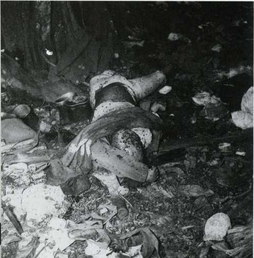 Dead japanese soldier