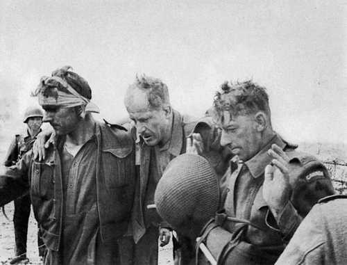 Captured Canadians at Dieppe