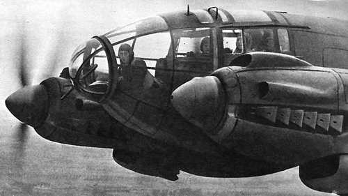 High transparency - Heinkel 111.