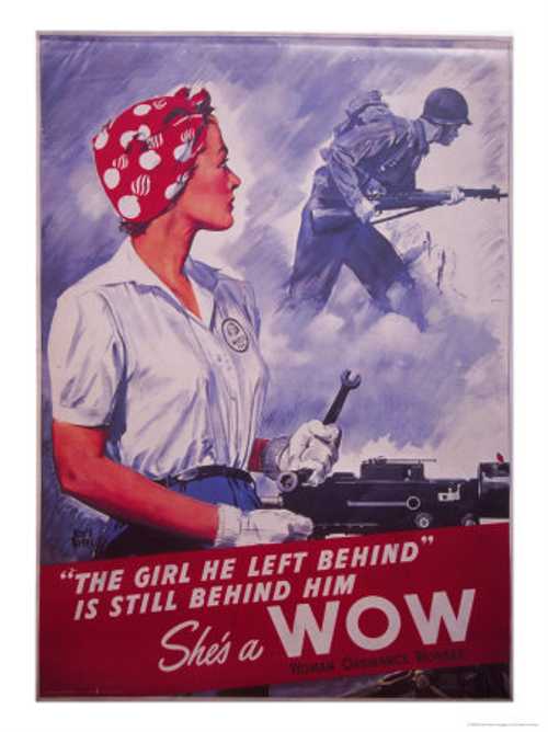 Poster For women during the war