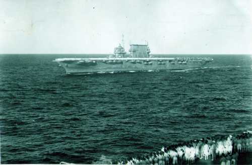HMS Illustrious & USS Saratoga