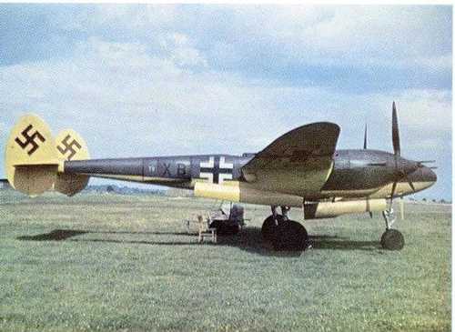 Captured USAAF P-38G Lightning