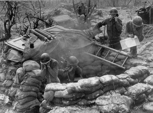 Mortar action in Italy