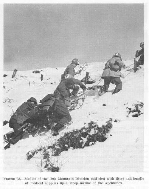 Mountain medics at work