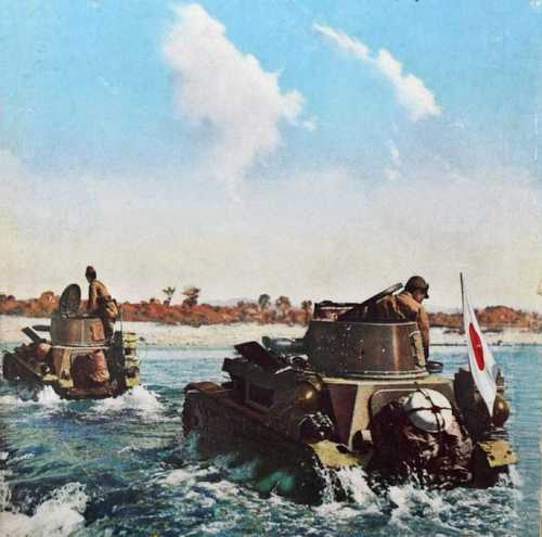Type 94 tankettes in China 1941
