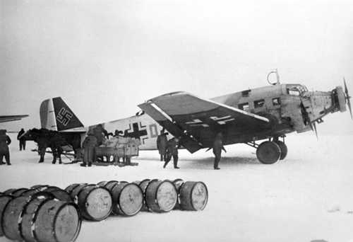 Airlift of supplies