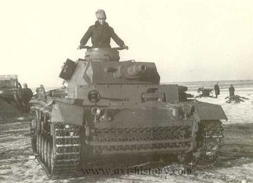 Panzer III near Stalingrad