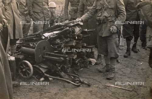 Captured weapon