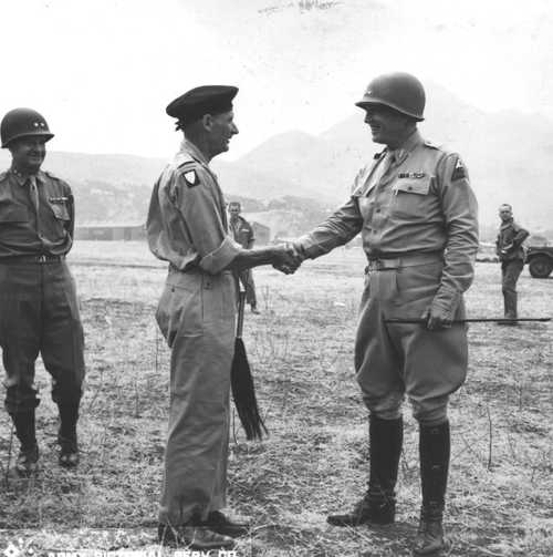 Shaking hands