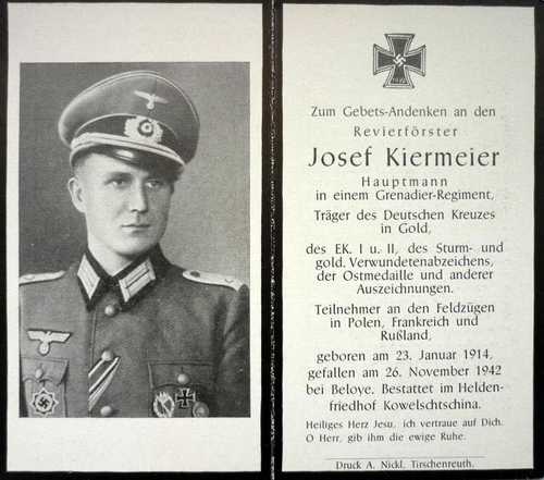 District forester JOSEF KIERMEIER