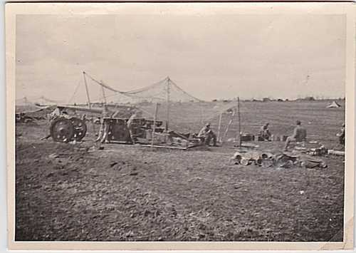 German artillery