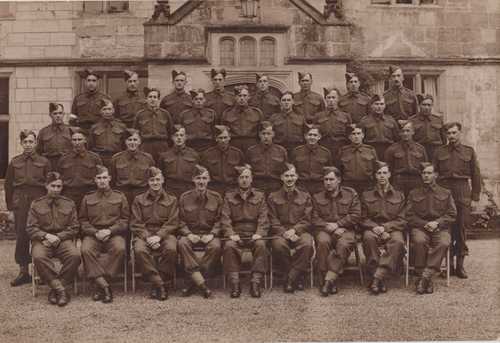 Group of canadian soldiers, circa 1943