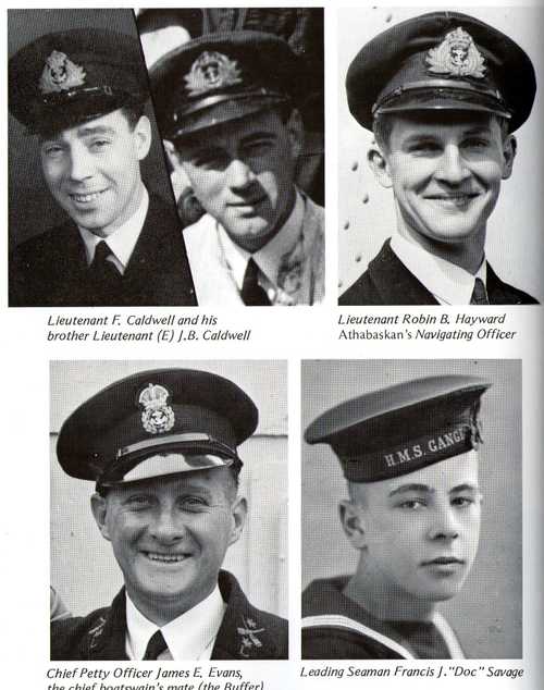Athabaskan's Officers