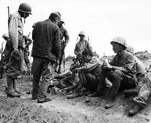Humane gesture to foe