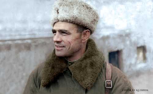 Commander of the partisan unit 1943