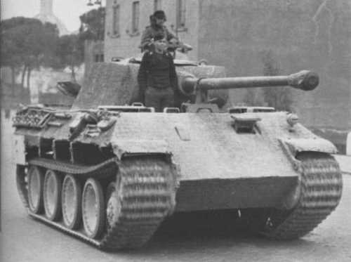 Panther in Rome in 1943