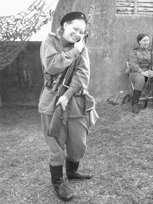 She love her mosin baby