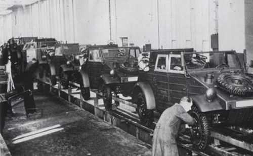 Kübelwagen production