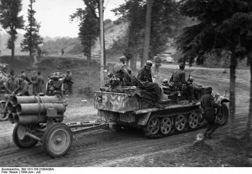 Nebelwerfer in Russia