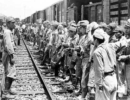 Bound for POW camps