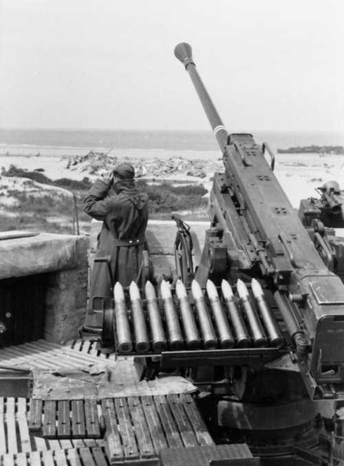 German Flak Gun