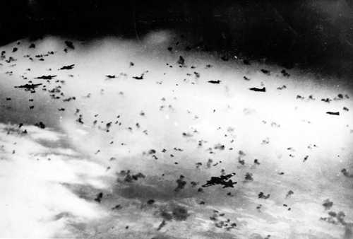 Heavy flak.